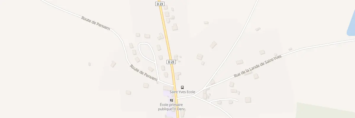 Plan du 5860 Rte de Bubry Saint Yves à Bubry