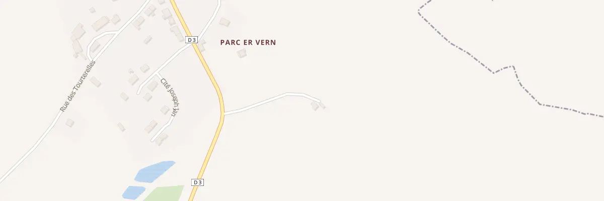Plan du 3 Talen à Persquen