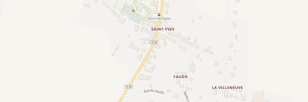 Plan du 5797 Rte d’Hennebont à Bubry
