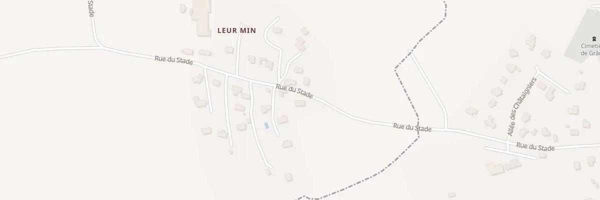 Plan du 5832 Leur Min à Plouisy