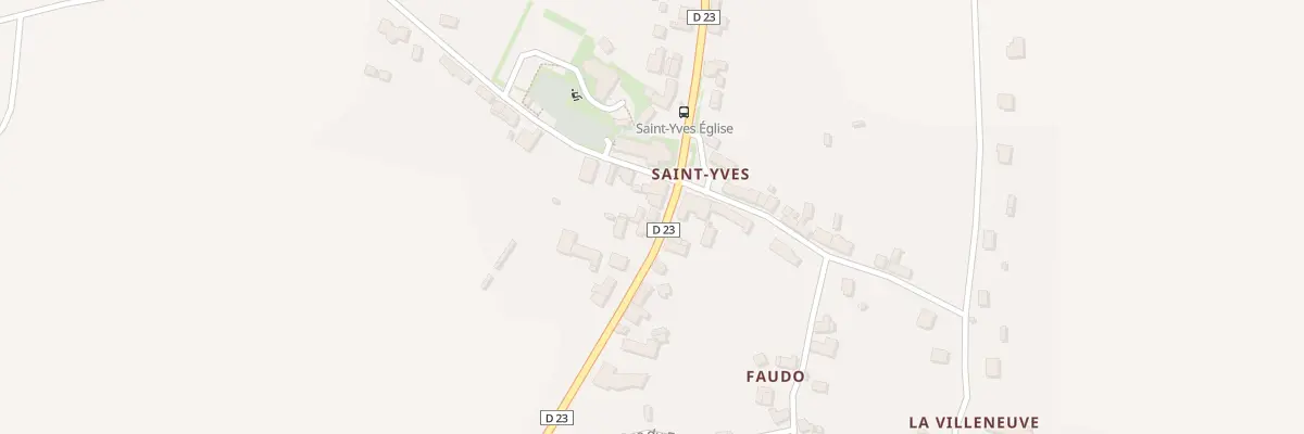 Plan du 5799 Rte d’Hennebont à Bubry