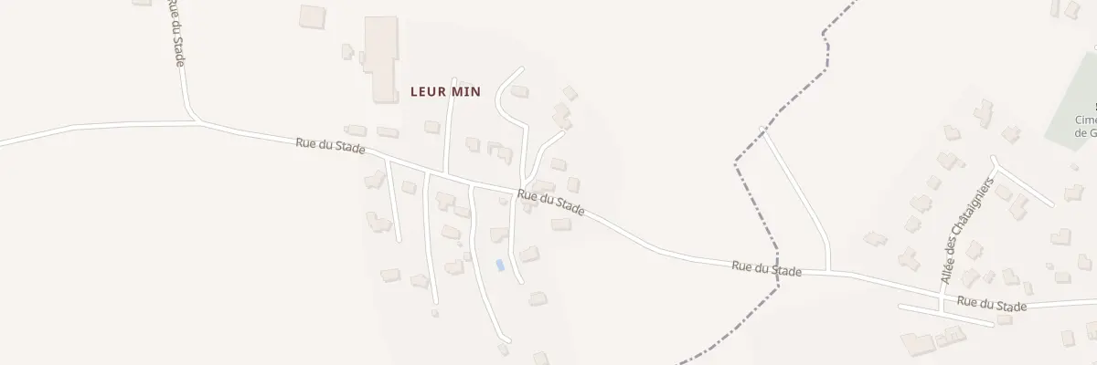 Plan du 19 Leur Min à Plouisy