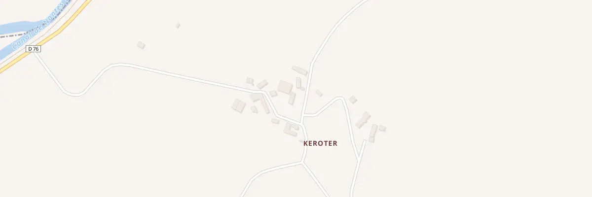 Plan du 5B Kerauter à Plélauff