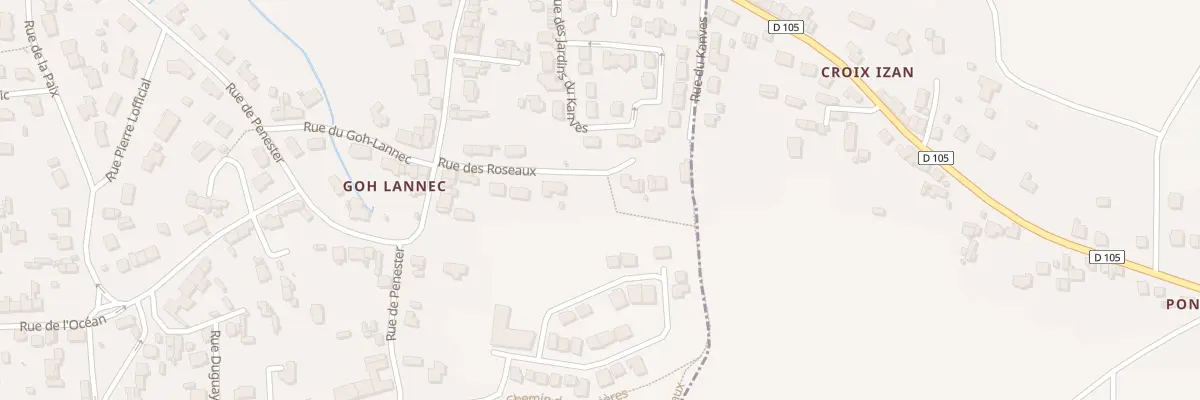 Plan du 10B Rue des Roseaux à Étel