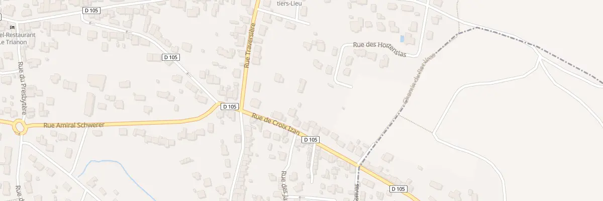 Plan du 7 Rue de Croix Izan à Étel