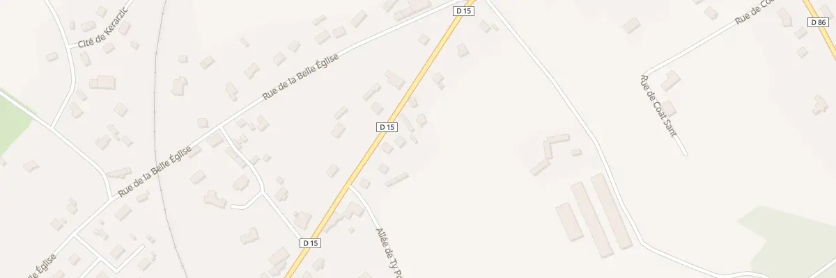 Plan du 10 Rue de la Gare à Plouëc-du-Trieux