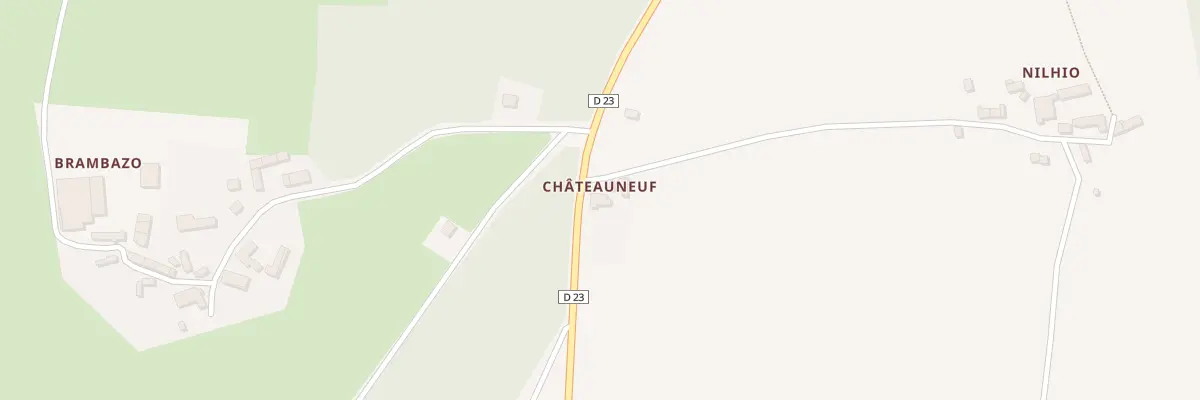 Plan de Nilhio à Bubry