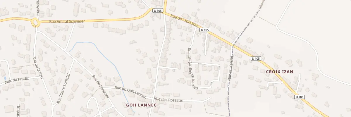 Plan du 21 Rue Pierre Loti à Étel