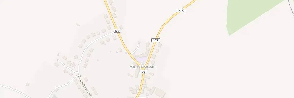 Plan du 17 Rue Laurent Bigoin à Persquen