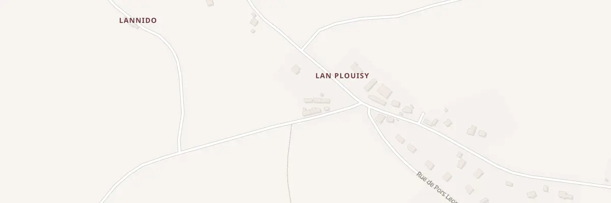 Plan du 33 Le Lan à Plouisy