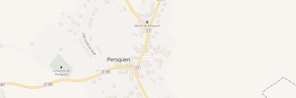 Plan du 2 Rue Laurent Bigoin à Persquen