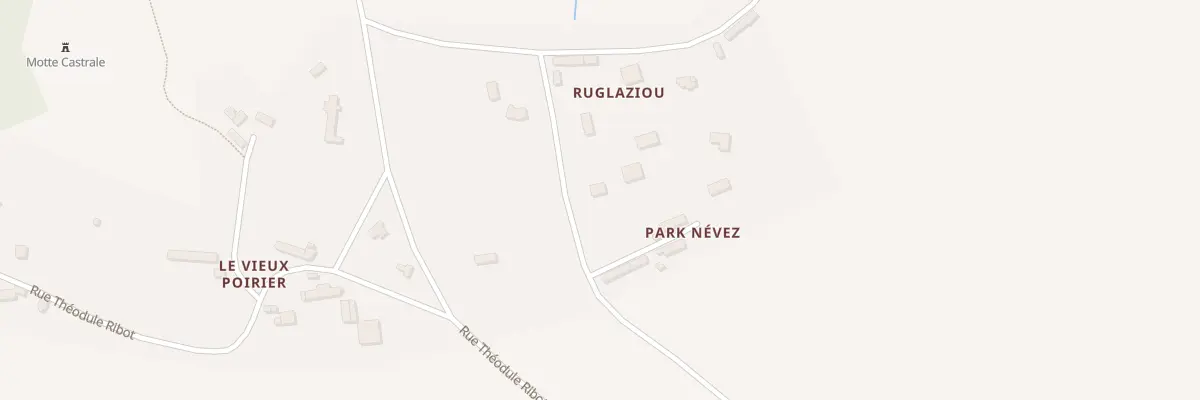Plan du 15 Ruglaziou à Kermoroc’h