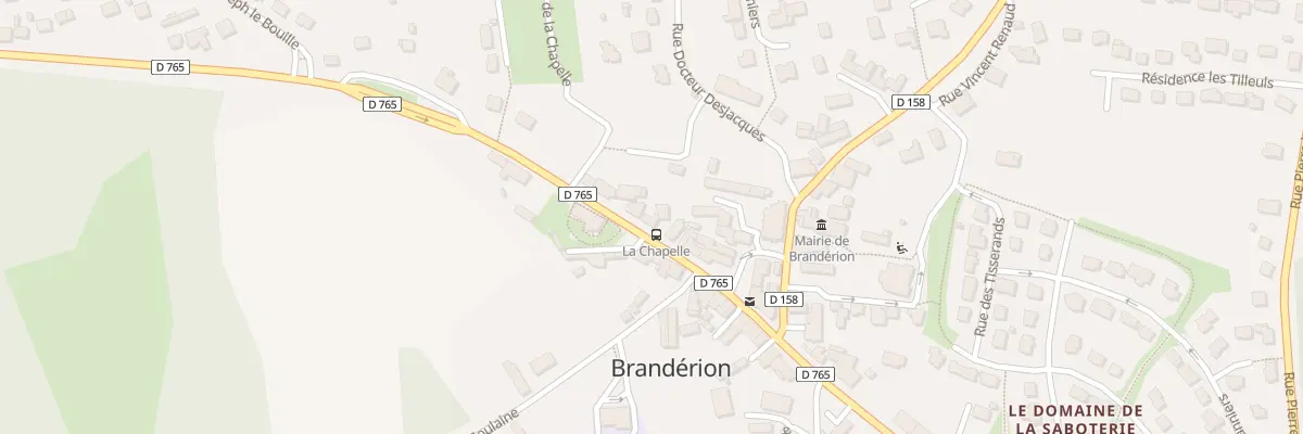 Plan du 7 Av Abbé Louis Le Cam à Brandérion
