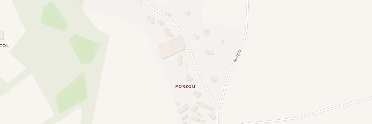 Plan du 5778 Porzou à Plouisy