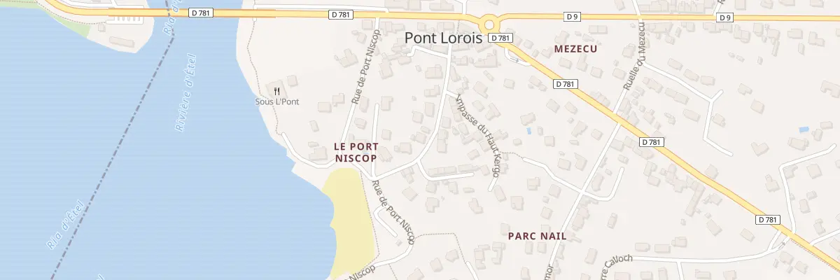 Plan du 16 Rue du Haut Kergo à Belz