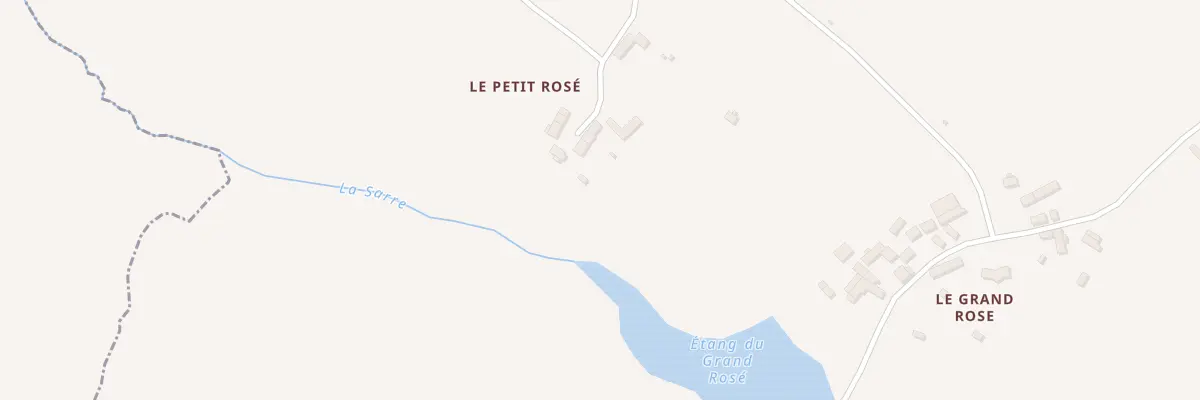 Plan du 3 Le Petit Rose à Silfiac