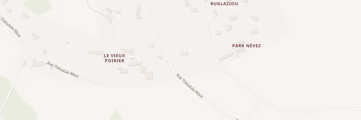 Plan du 2 Le Vieux Poirier à Kermoroc’h