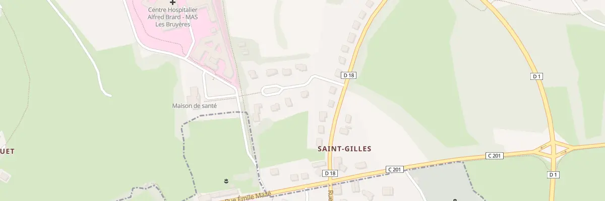 Plan du 1 Lot Roz Sant Gilli à Locmalo