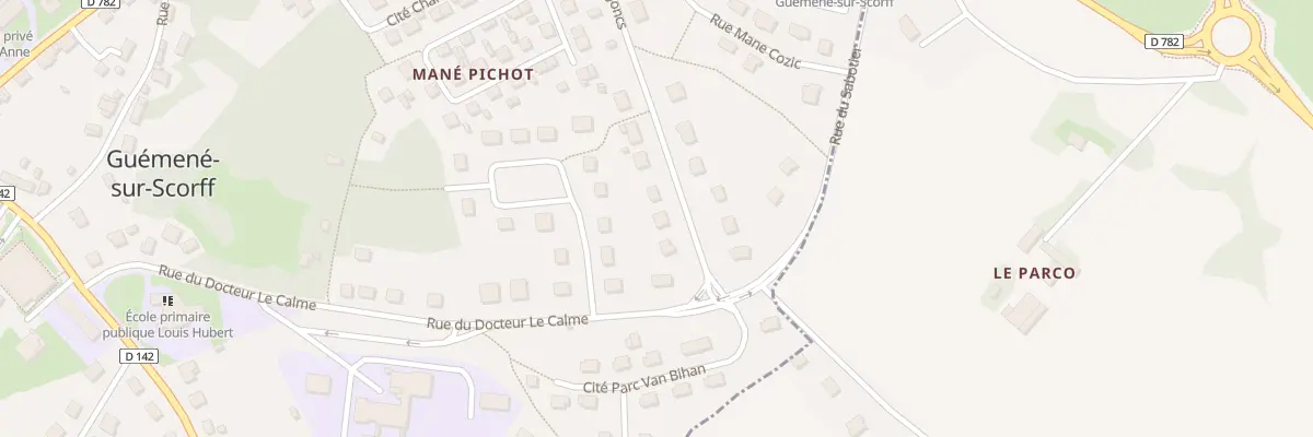 Plan du 11 Rue des Ajoncs à Guémené-sur-Scorff