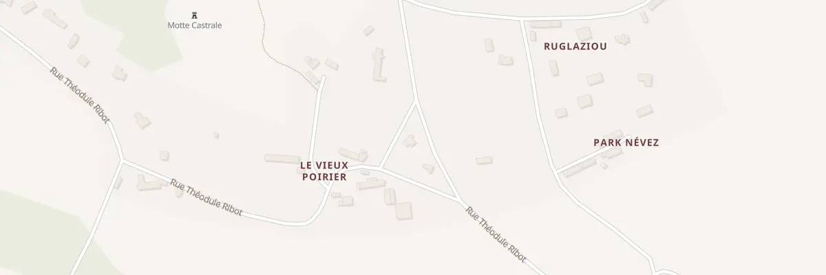 Plan du 5177 Le Vieux Poirier à Kermoroc’h