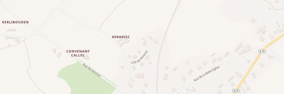 Plan du 10 Rue de Kerarzic à Plouëc-du-Trieux