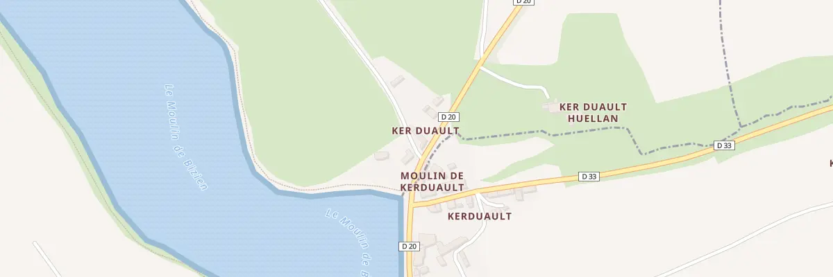 Plan du 5103 Ker Duault à Trédarzec