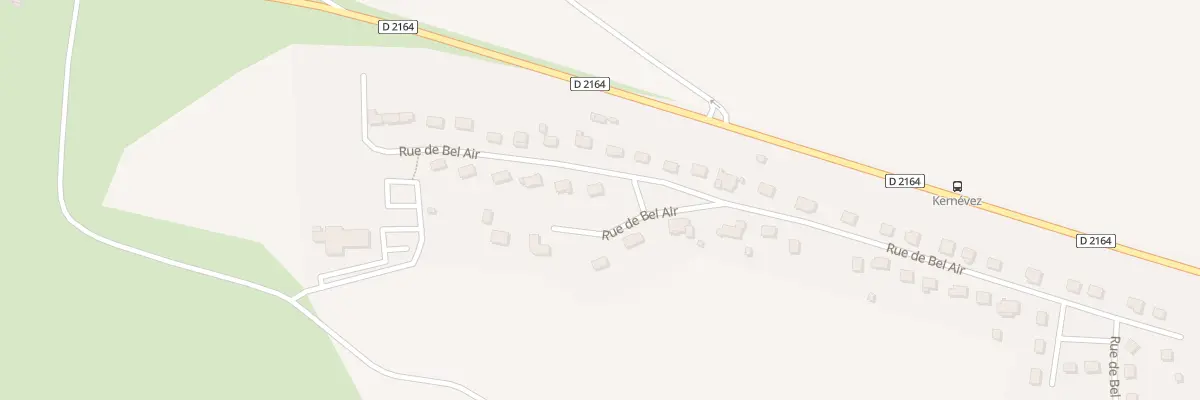 Plan du 27 Rue de Bel Air à Gouarec