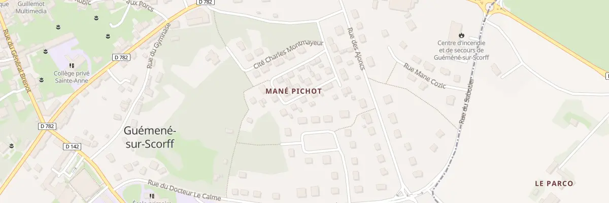 Plan du 18 Cité Charles Montmayeur à Guémené-sur-Scorff