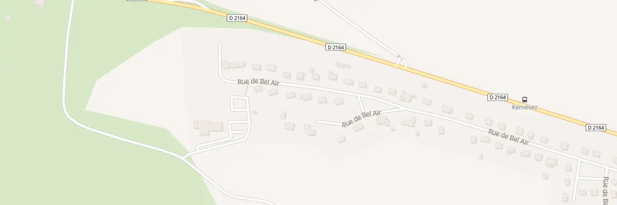 Plan du 31 Rue de Bel Air à Gouarec