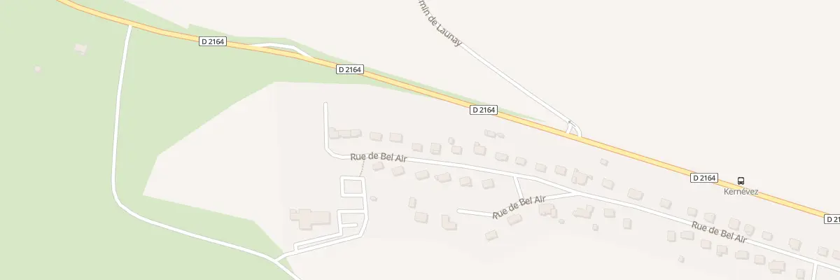 Plan du 44 Rue de Bel Air à Gouarec