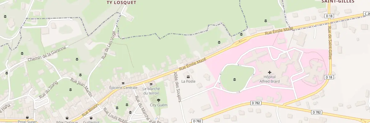 Plan du 52 Rue Emile Mazé à Guémené-sur-Scorff