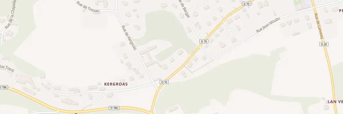 Plan du 30 Rue de Kerguezec à Trédarzec
