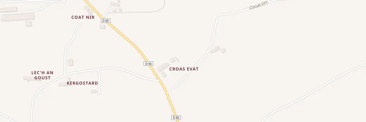 Plan du 4 Croas Coat à Plouëc-du-Trieux