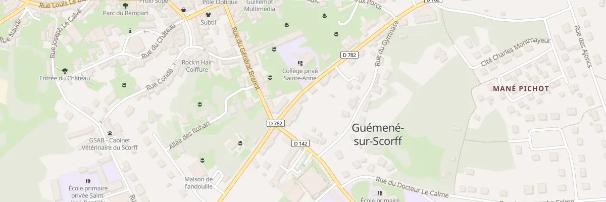 Plan du 5 Rue Fortune à Guémené-sur-Scorff