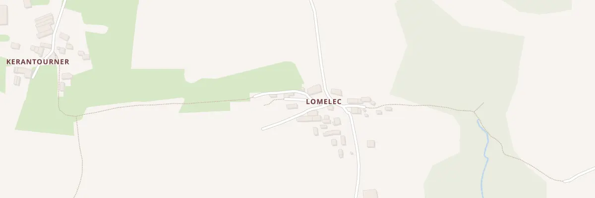 Plan du 5184 Lomelec à Lanvaudan