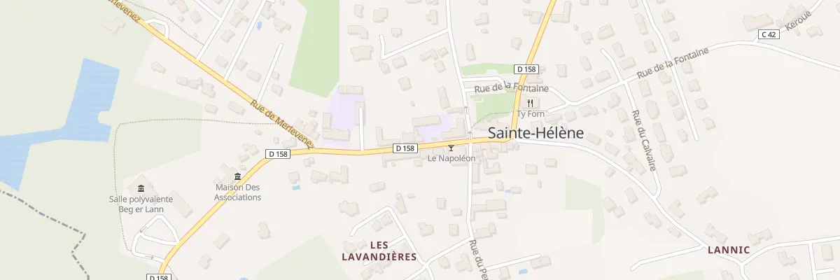 Plan du 8 Rue du 11 Septembre 1944 à Sainte-Hélène