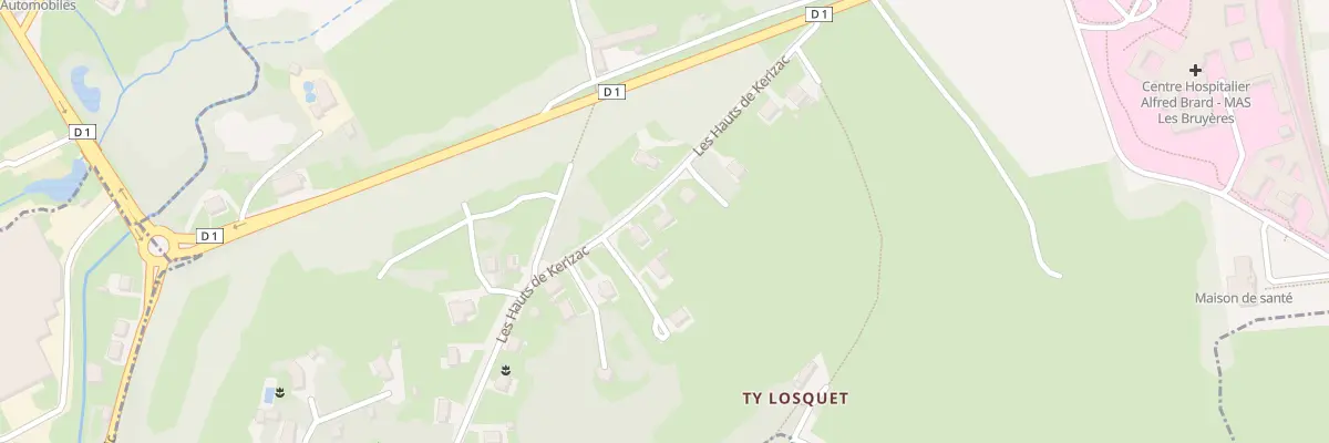 Plan du 11 Les Hts de Kerizac à Locmalo