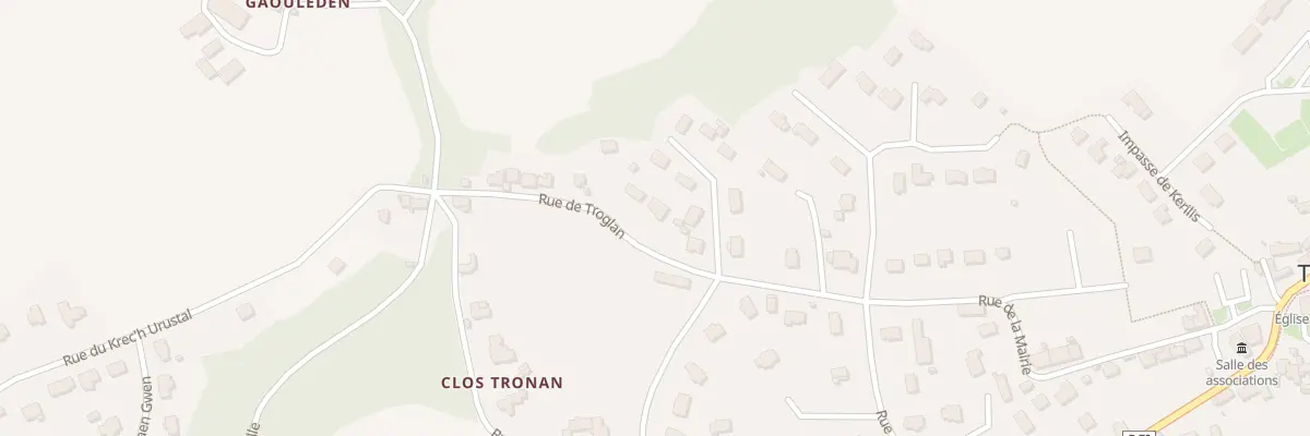 Plan du 5372A Ar Venecy à Trédarzec