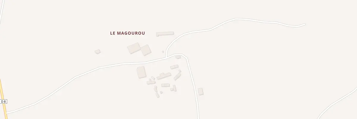 Plan du 5144 Le Magouron à Lanrivain