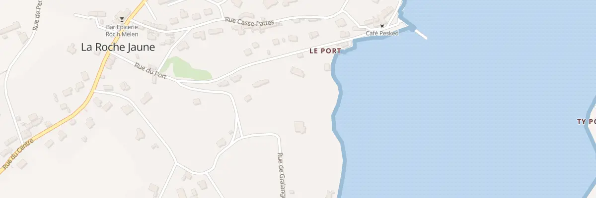 Plan du 1 Rue Gader Min à Plouguiel