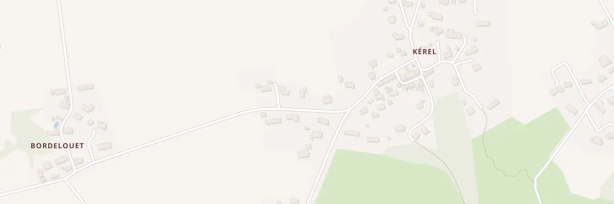 Plan du 5577 Kérel à Bangor