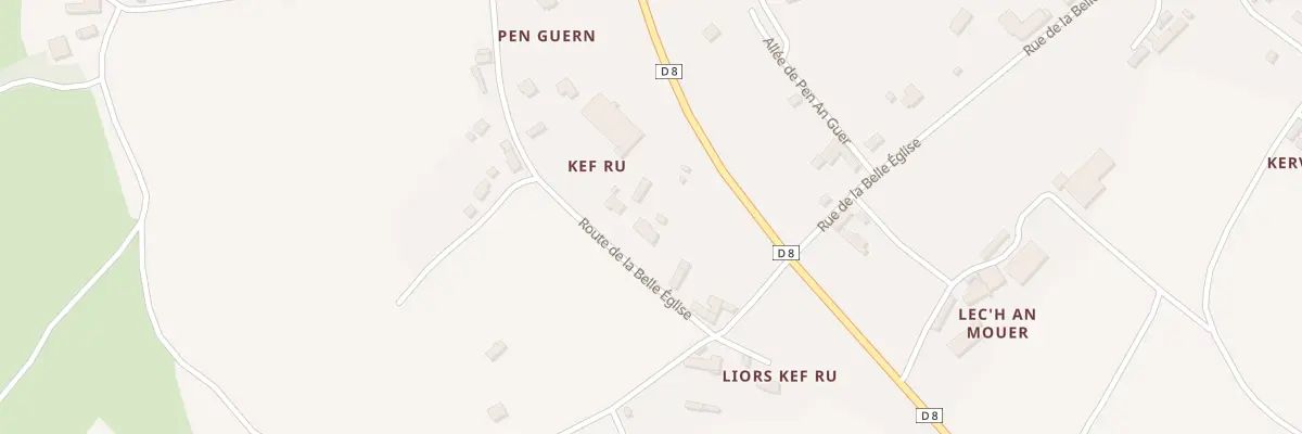 Plan du 9 Kev Ru à Plouëc-du-Trieux