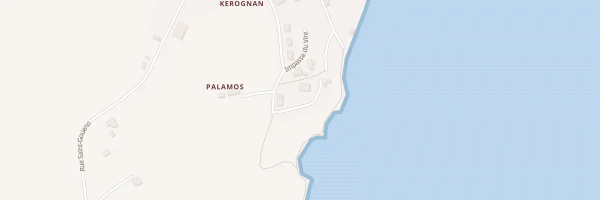 Plan du 9 Rue de Palamos à Plouguiel