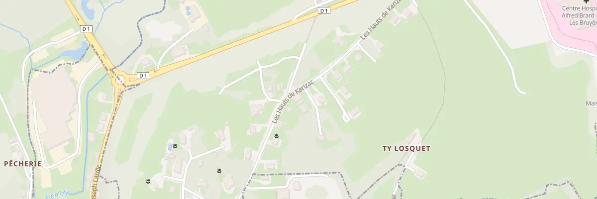 Plan du 25 Les Hts de Kerizac à Locmalo