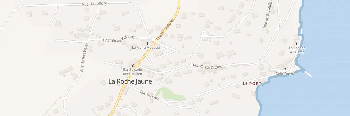 Plan du 15 Rue Pierre Loti à Plouguiel