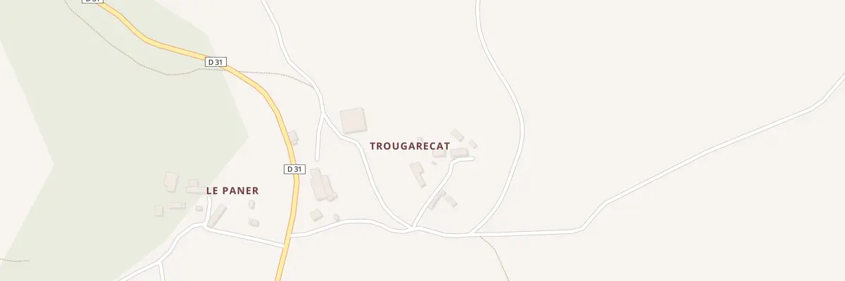 Plan du 5048 Trougarecat à Lescouët-Gouarec