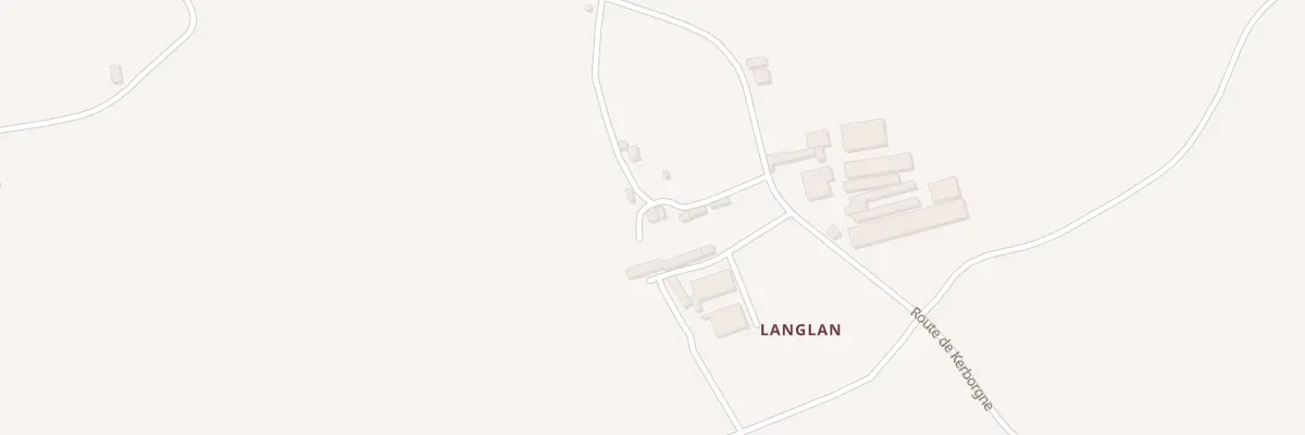 Plan du 4 Langlan à Plounévez-Quintin