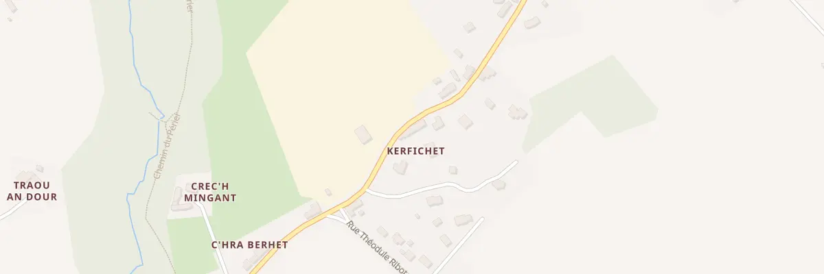 Plan du 5 Kerfichet à Kermoroc’h