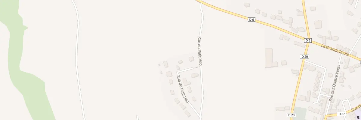 Plan du 8 Le Petit Heo à Ploëzal