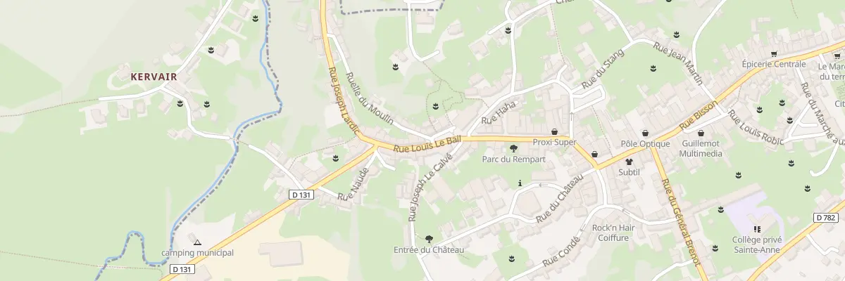 Plan du 9 Pl de l’Eglise à Guémené-sur-Scorff